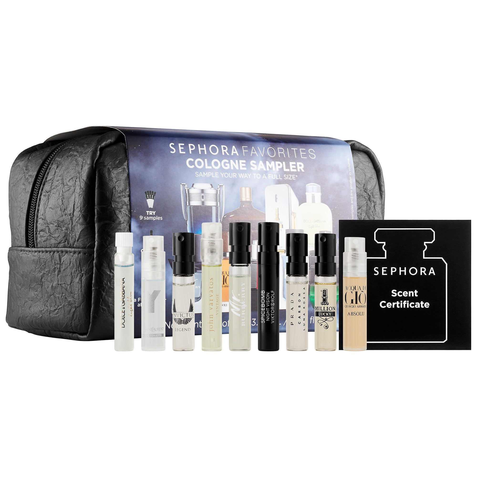 Sephora Favorites + Men’s Cologne Sampler Set