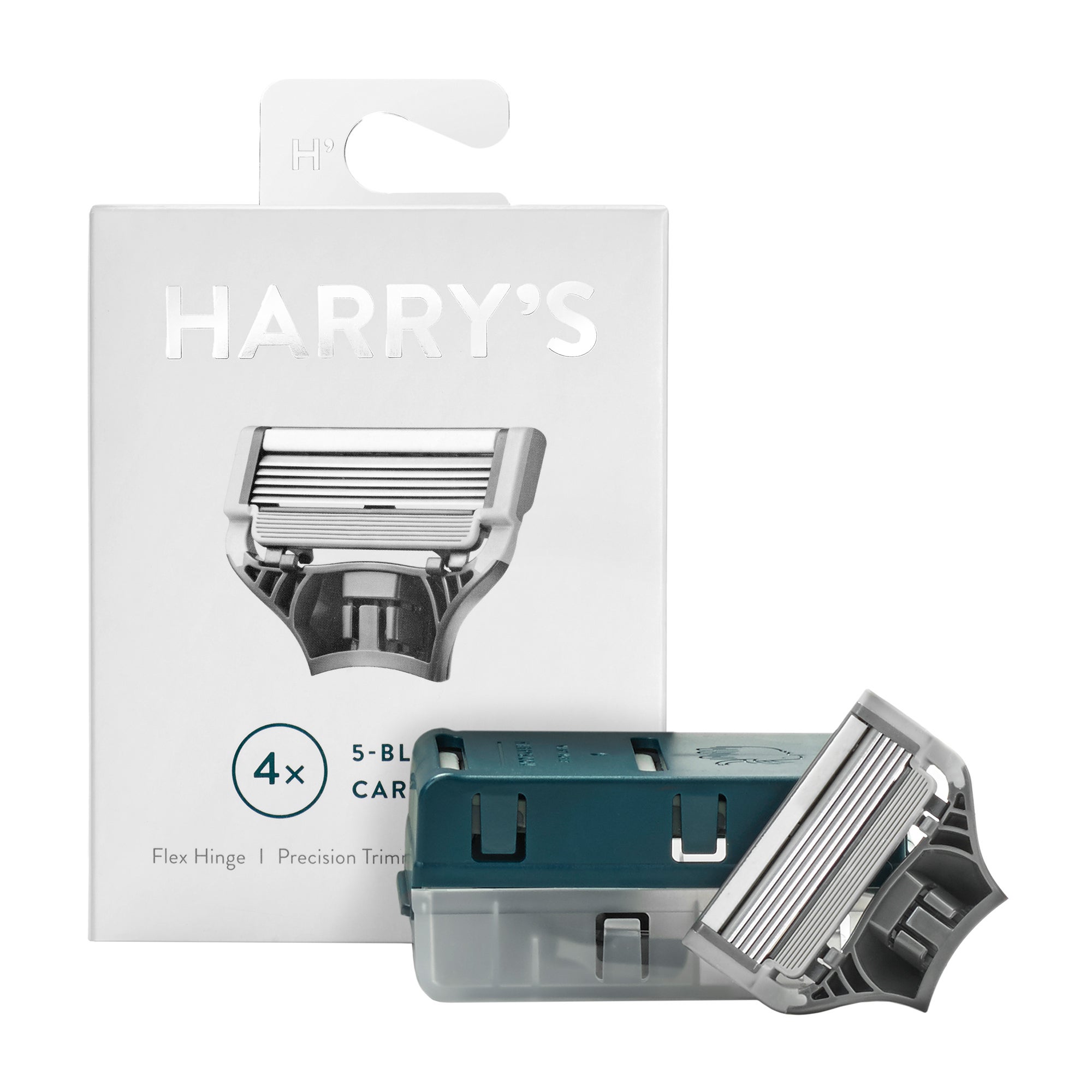 Harry’s + German-Engineered Men’s Razor Blade Refills, 4Ct