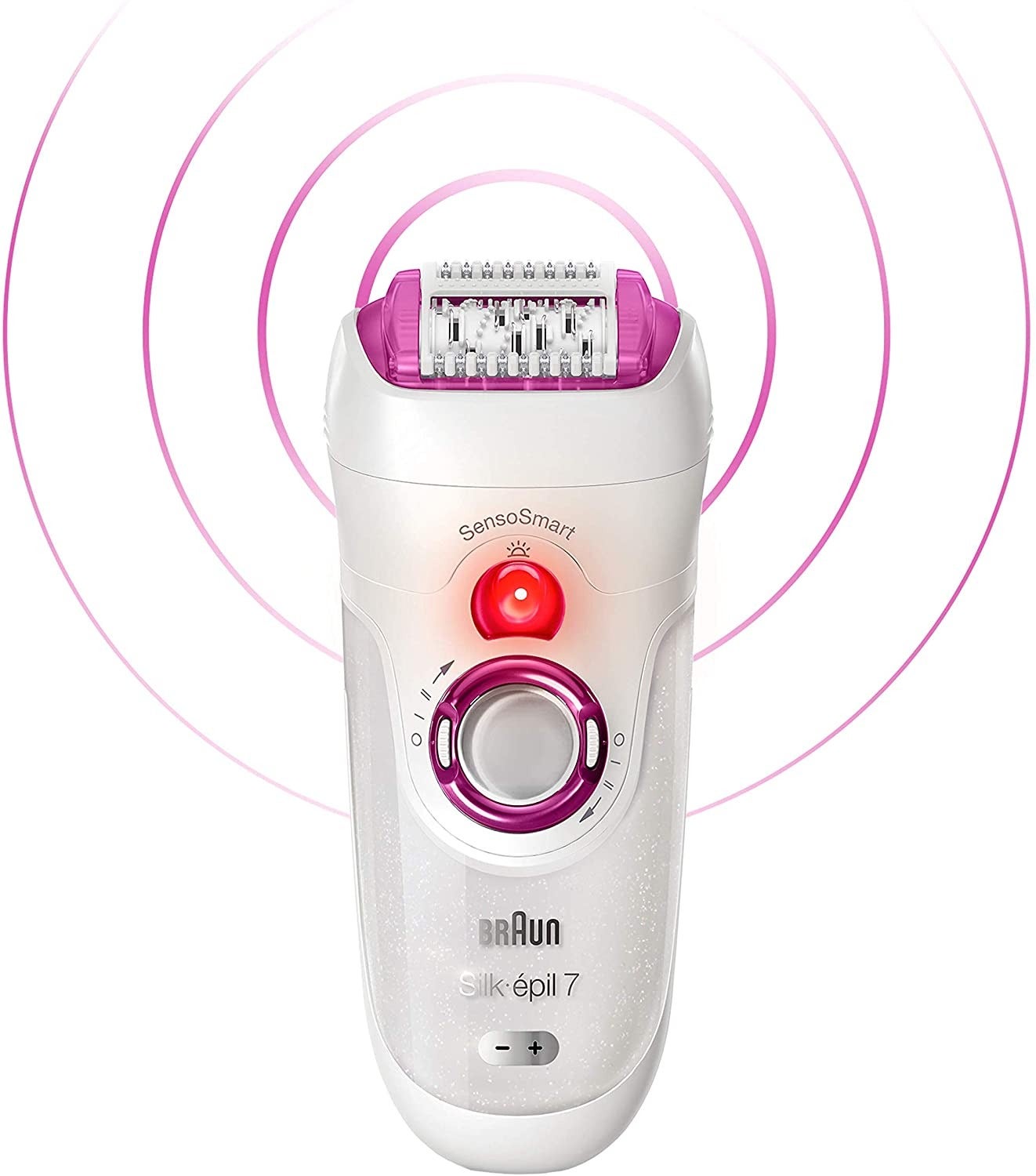 Braun + Braun Silk-Epil 7 7-700 SensoSmart Cordless Wet and Dry Epilator
