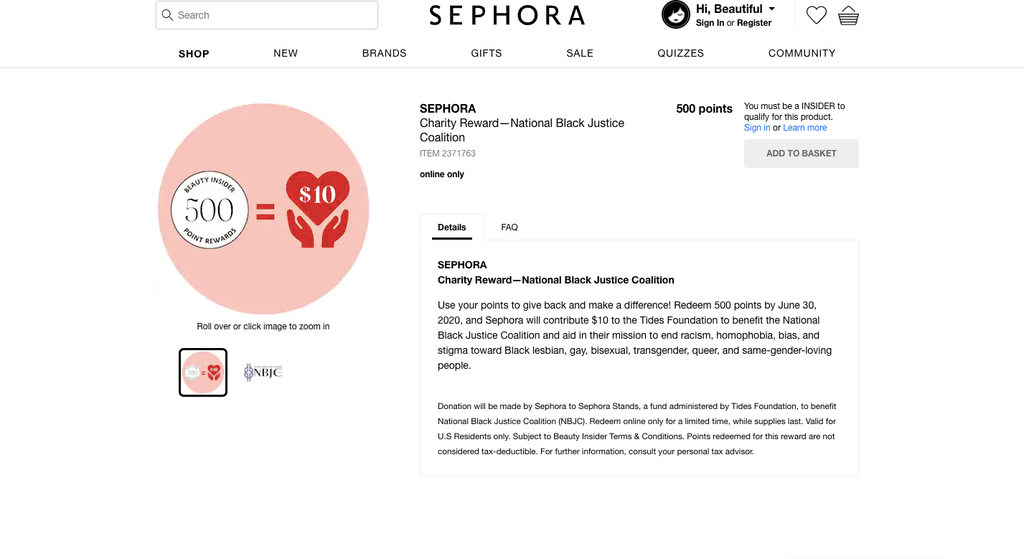 Sephora Supports The Black LGBTQ Community Sephora Supports Black LGBTQ Community,