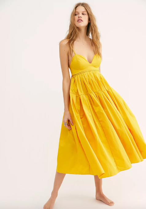 The Sunniest Yellow Dresses For Women ...