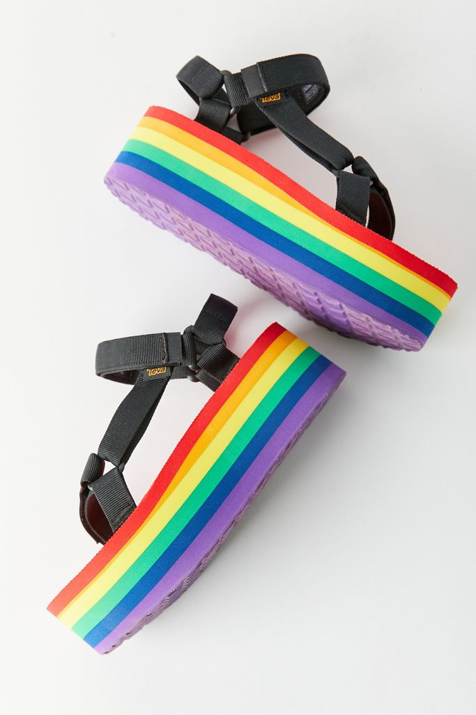 Teva + Teva Universal Flatform Rainbow Pride Sandal