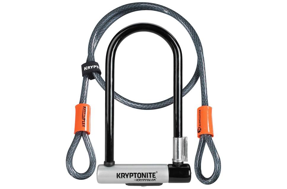 kryptonite kryptolok d lock with kryptoflex cable