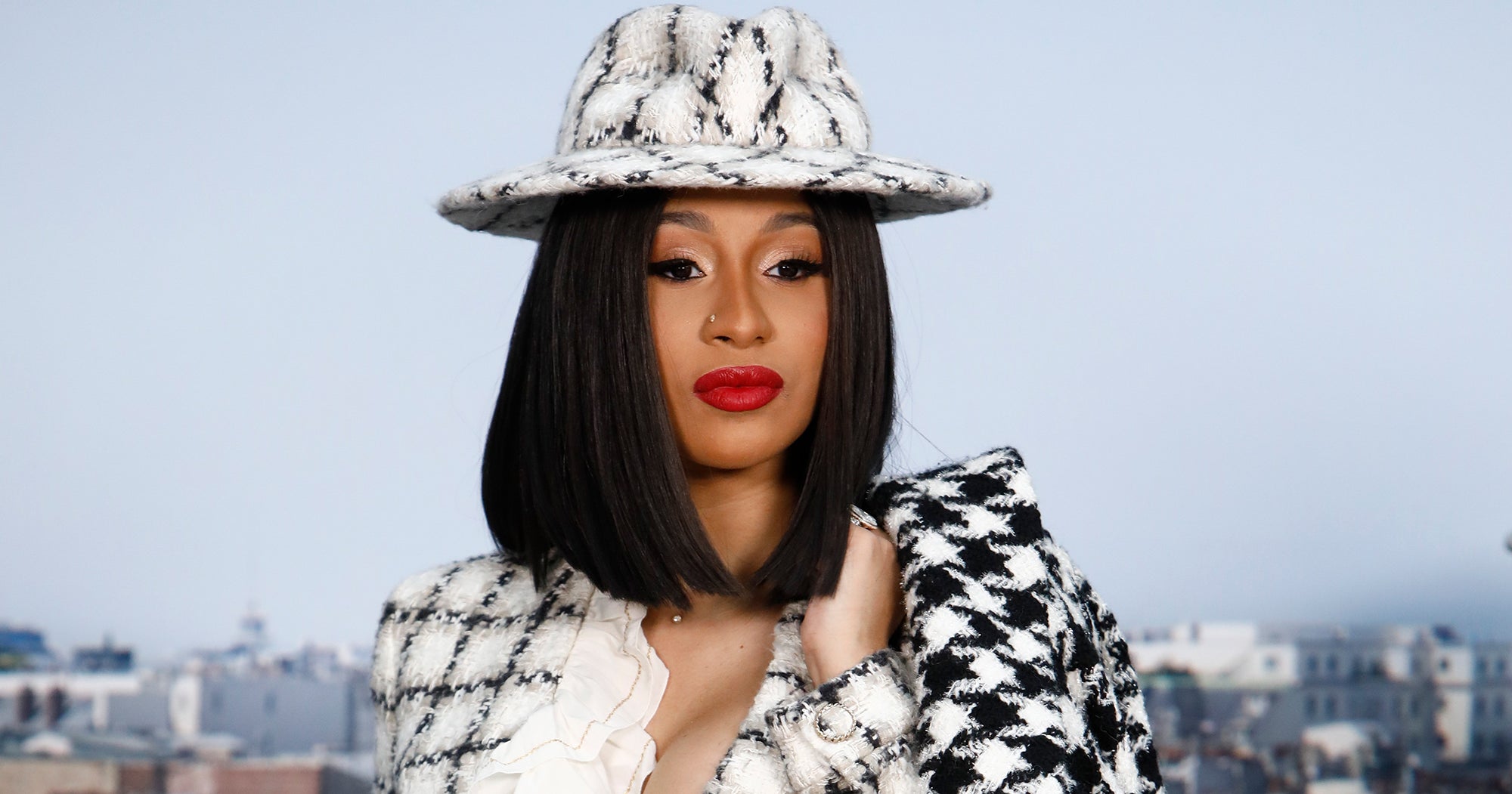 Cardi B Shares New Peacock Thigh Tattoo Instagram