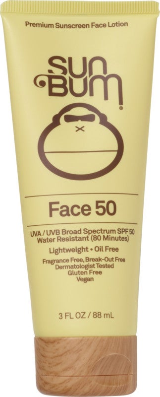 sun bum spf 50 face cream