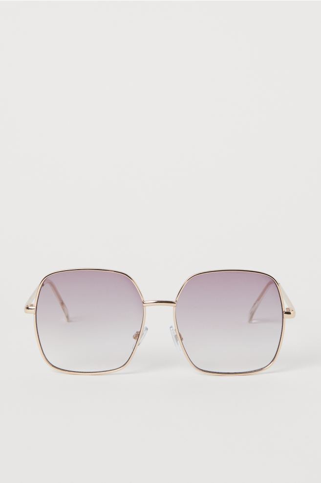 h&m blue sunglasses