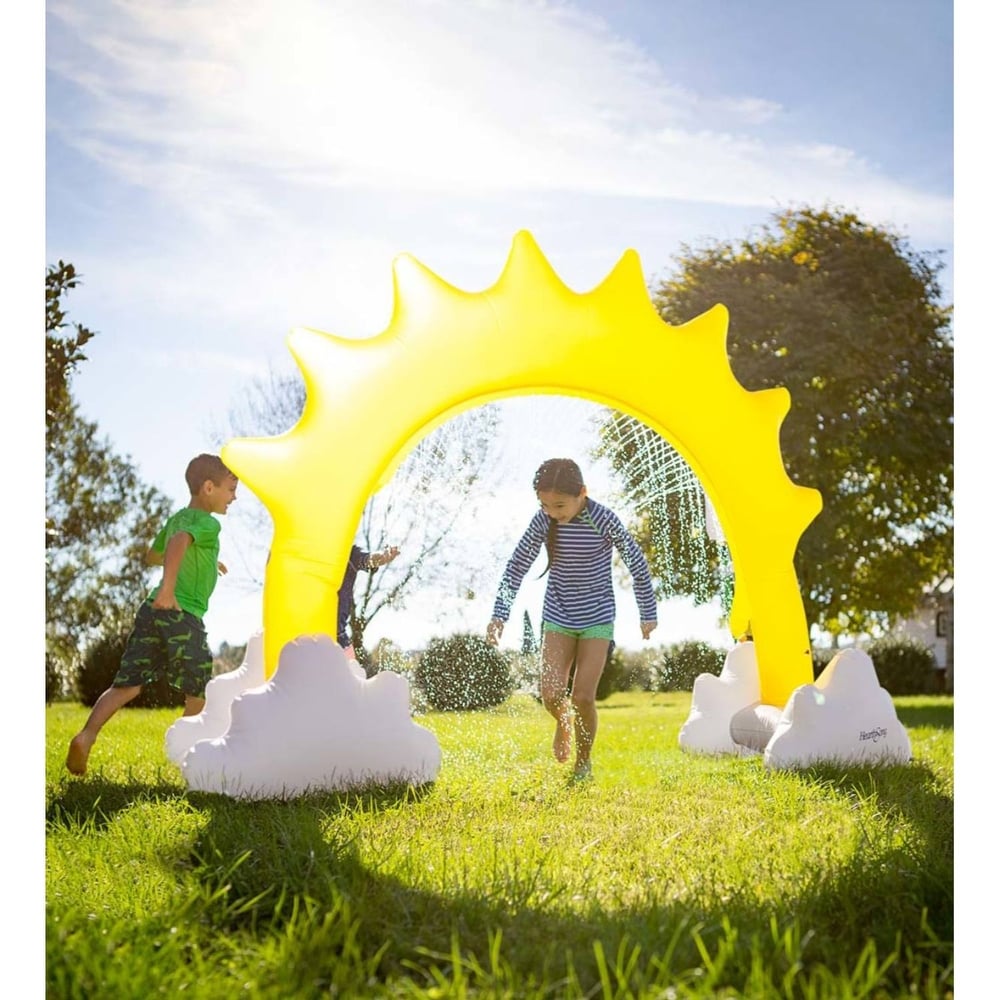 Evergreen + Inflatable Sunshine Sprinkler 93″ x 67″