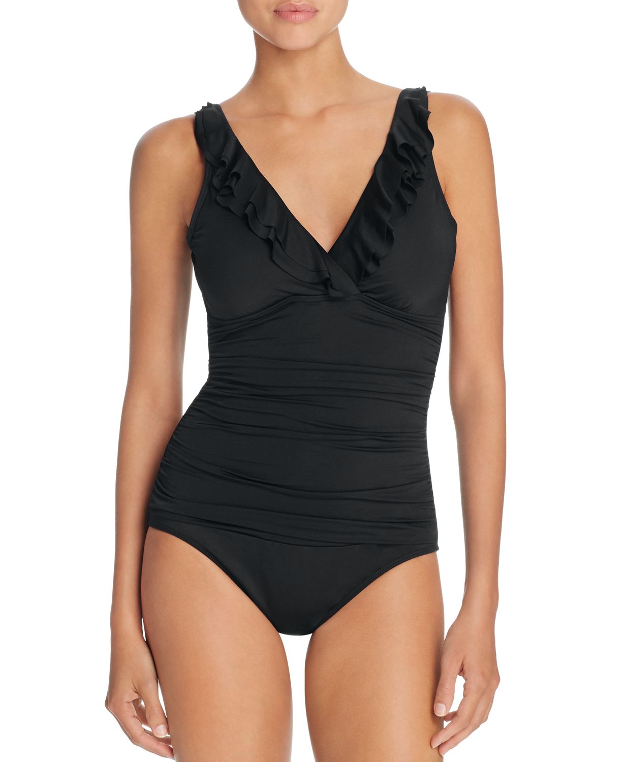 ralph lauren black bathing suit