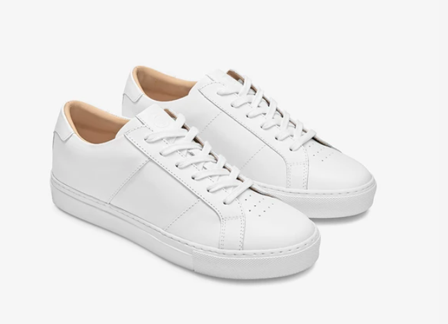 female white sneakers