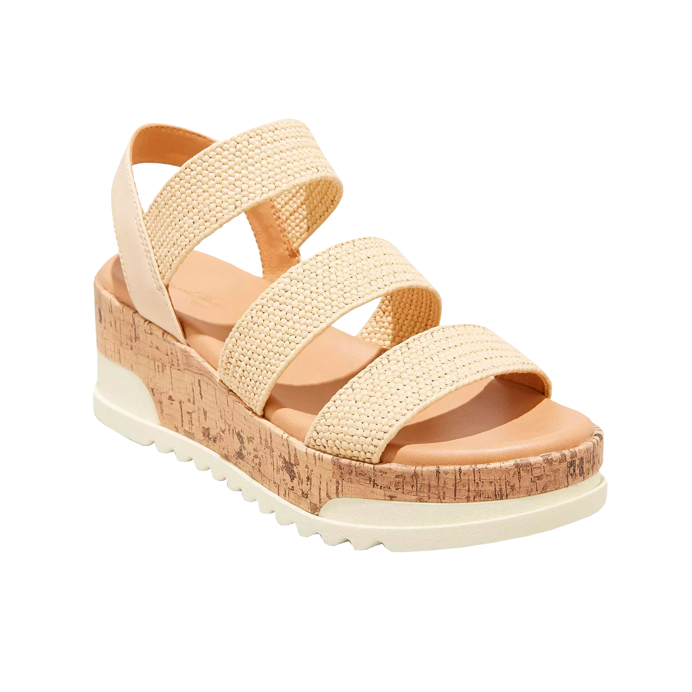 Universal Thread + Benni Sporty Cork Bottom Espadrille Platform Sandals