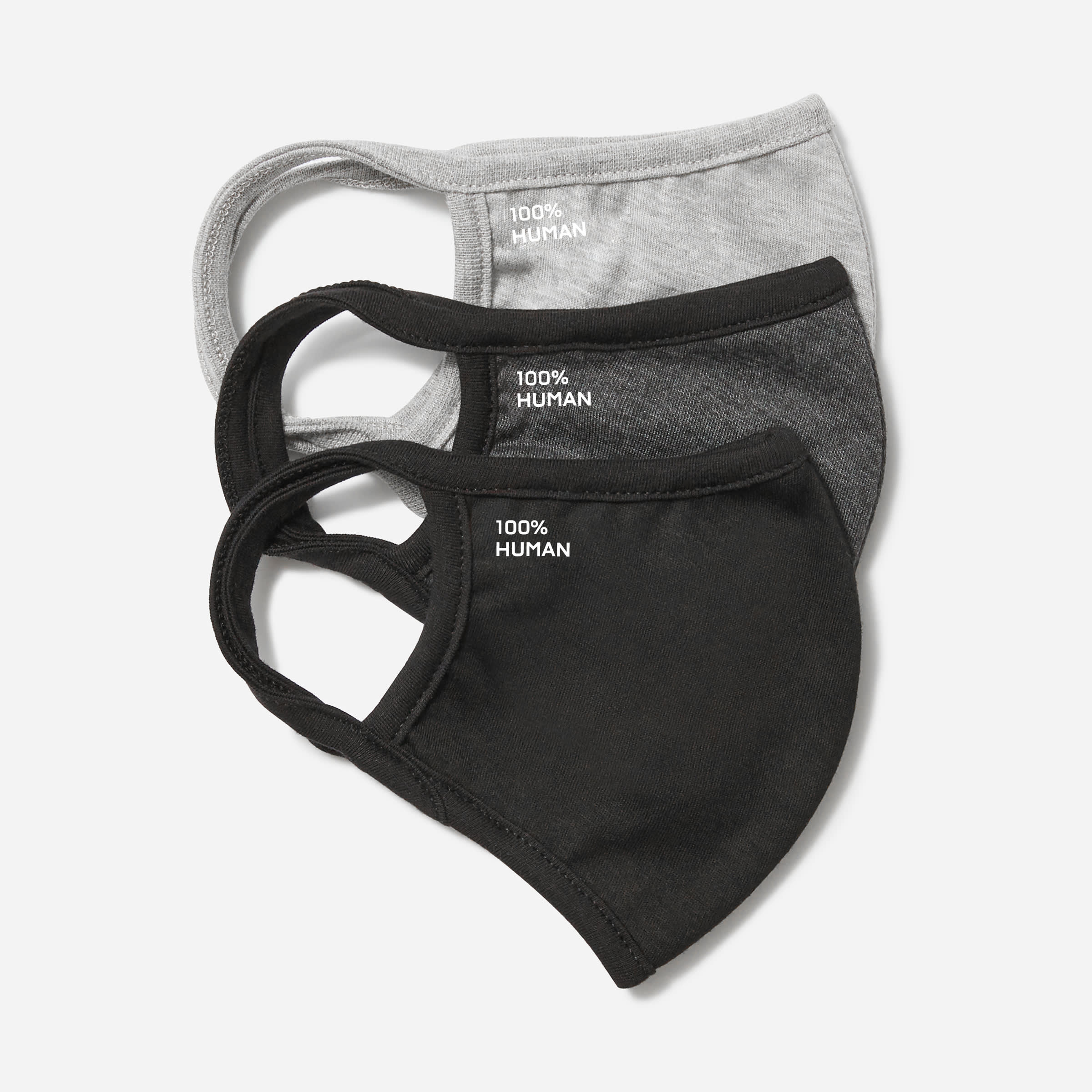 Everlane(エバーレーン)◆マスク3枚セットThe100%HumanFaceMask Everlane + The 100% Human Face Mask Three-Pack