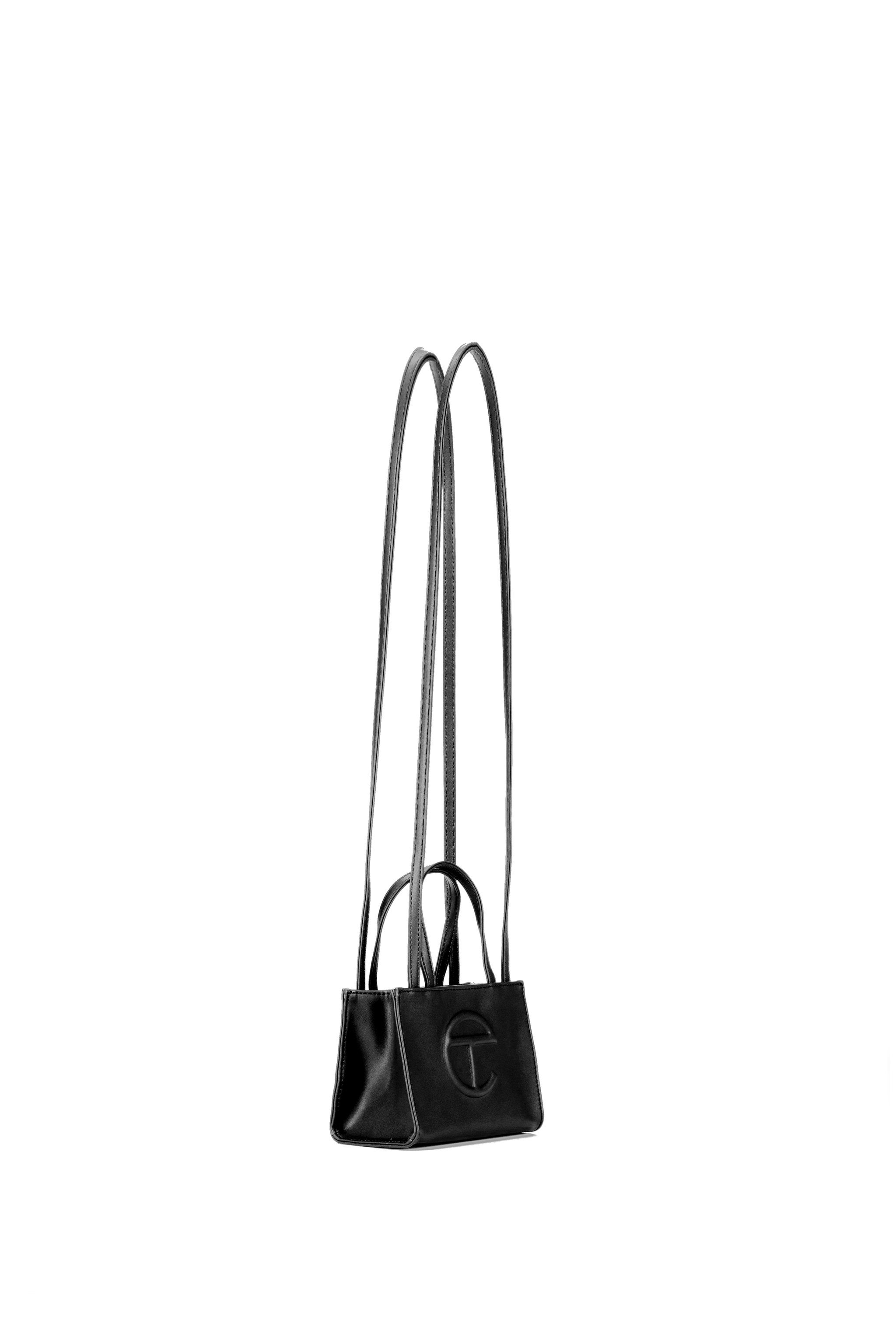 Mini Shopping Bag in Black