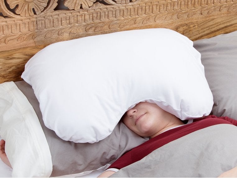 Sleeping with covers over your 2025 head