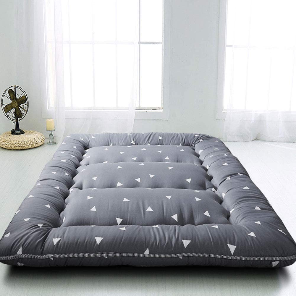 MAXYOYO + Grey Triangle Japanese Floor Futon Mattress