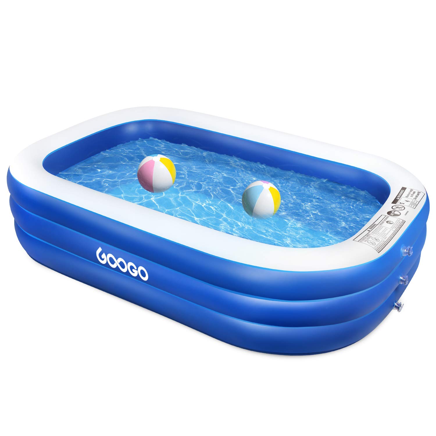 googo inflatable swimming pool