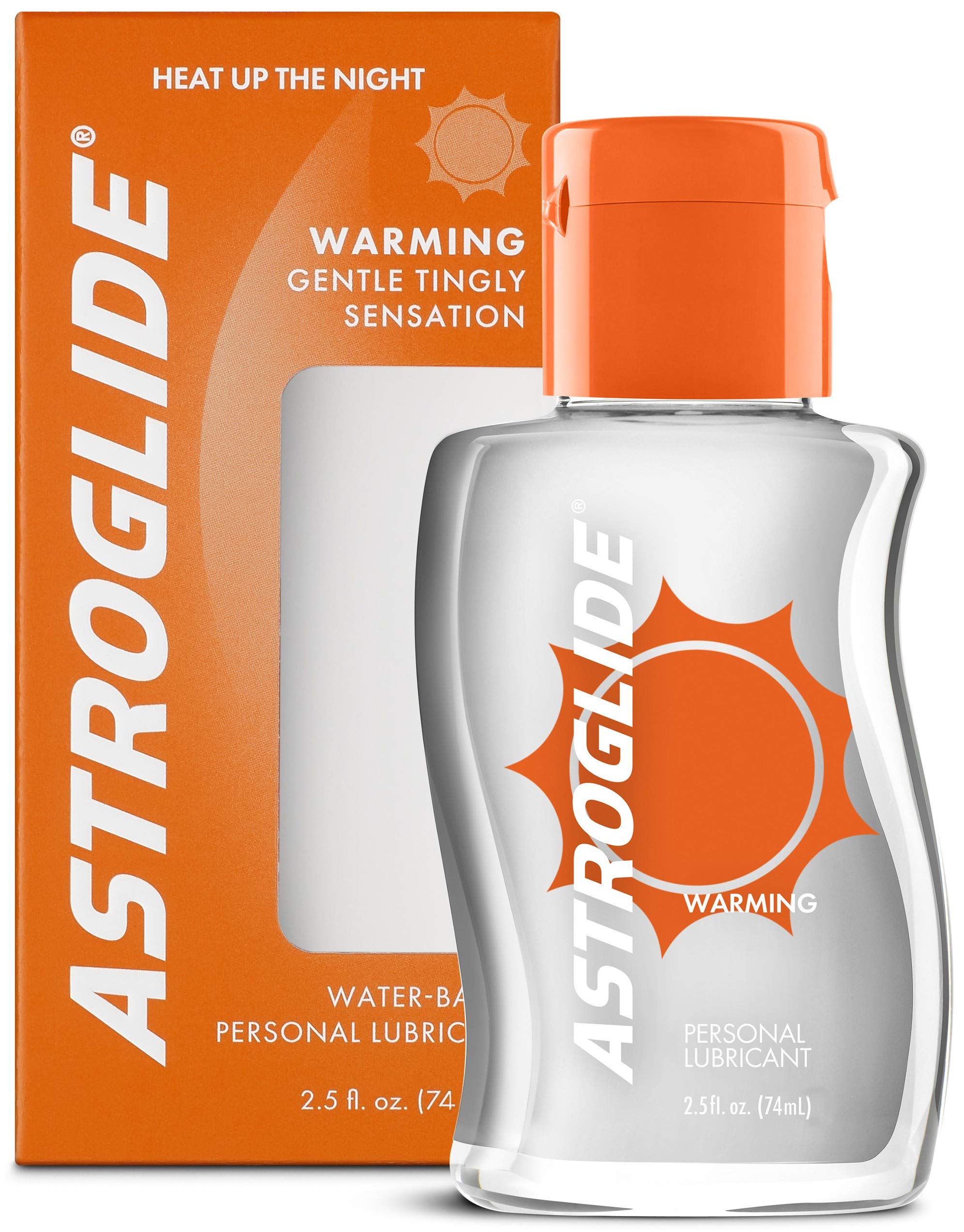 Astroglide warming water based personal lubricant