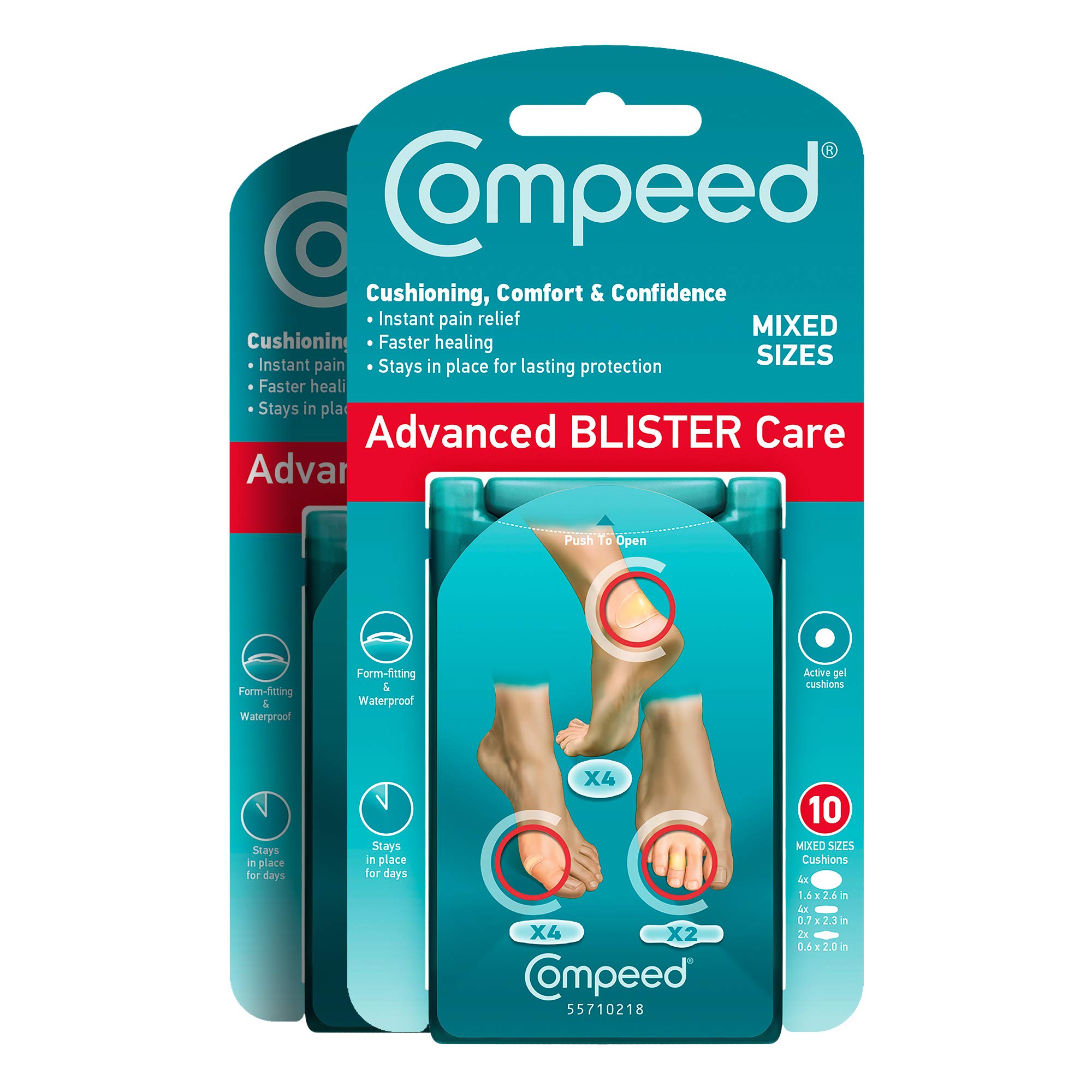 Compeed + Advanced Blister Care Cushions