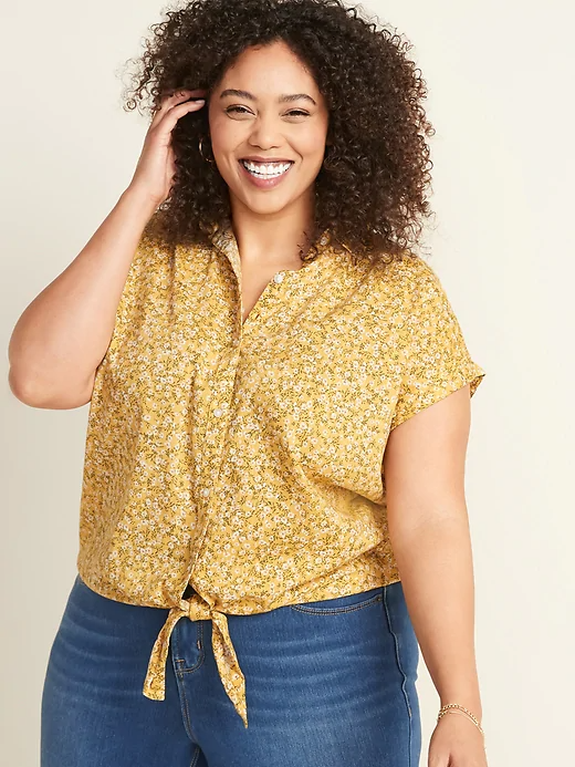 Old Navy + Floral Print Top