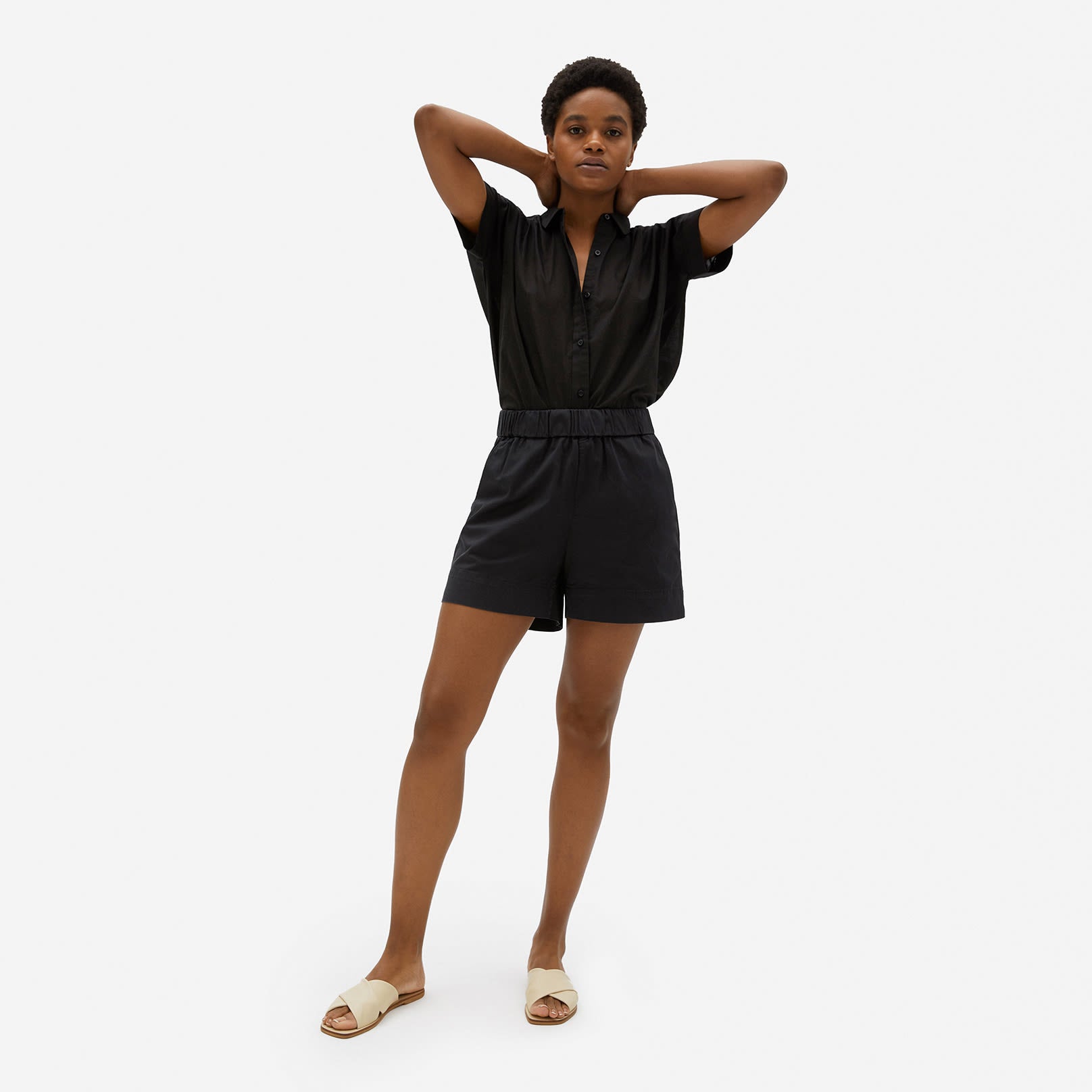 everlane pleated chino