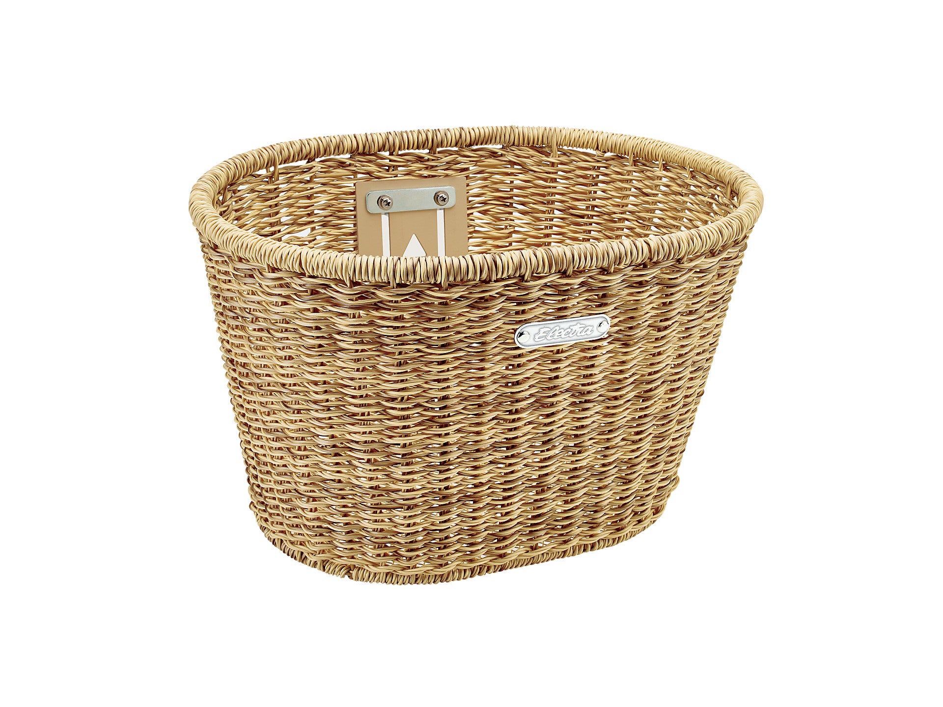 electra rattan pannier basket