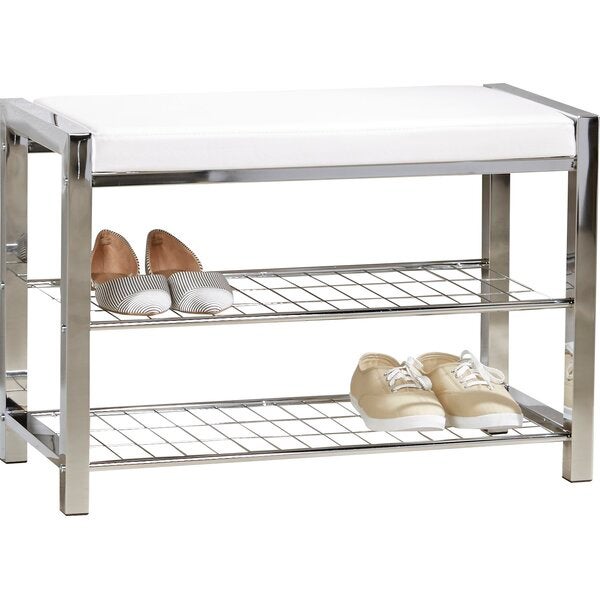 Wade Logan Christchurch Faux Leather Storage Bench