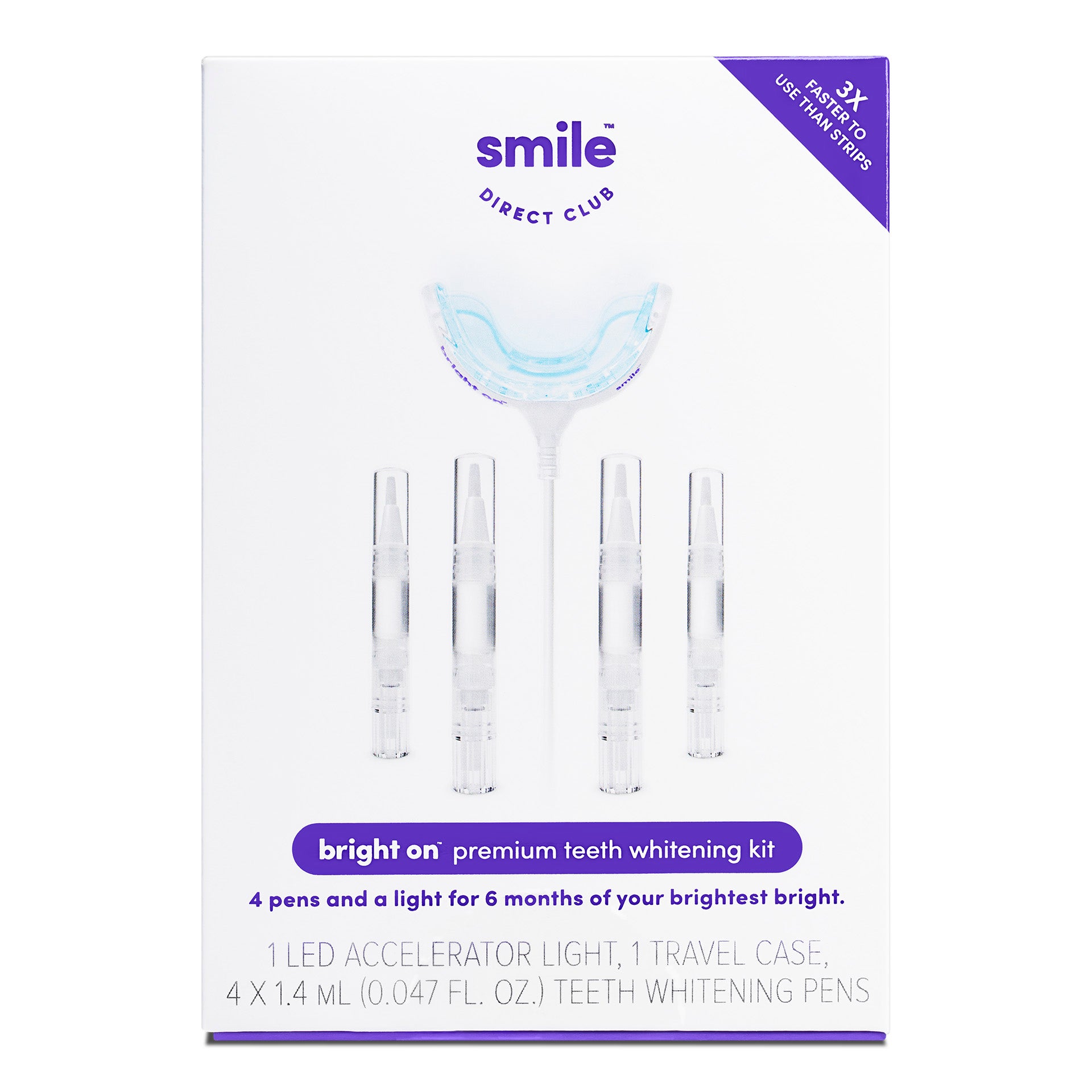 + Bright On Premium Teeth Whitening Kit