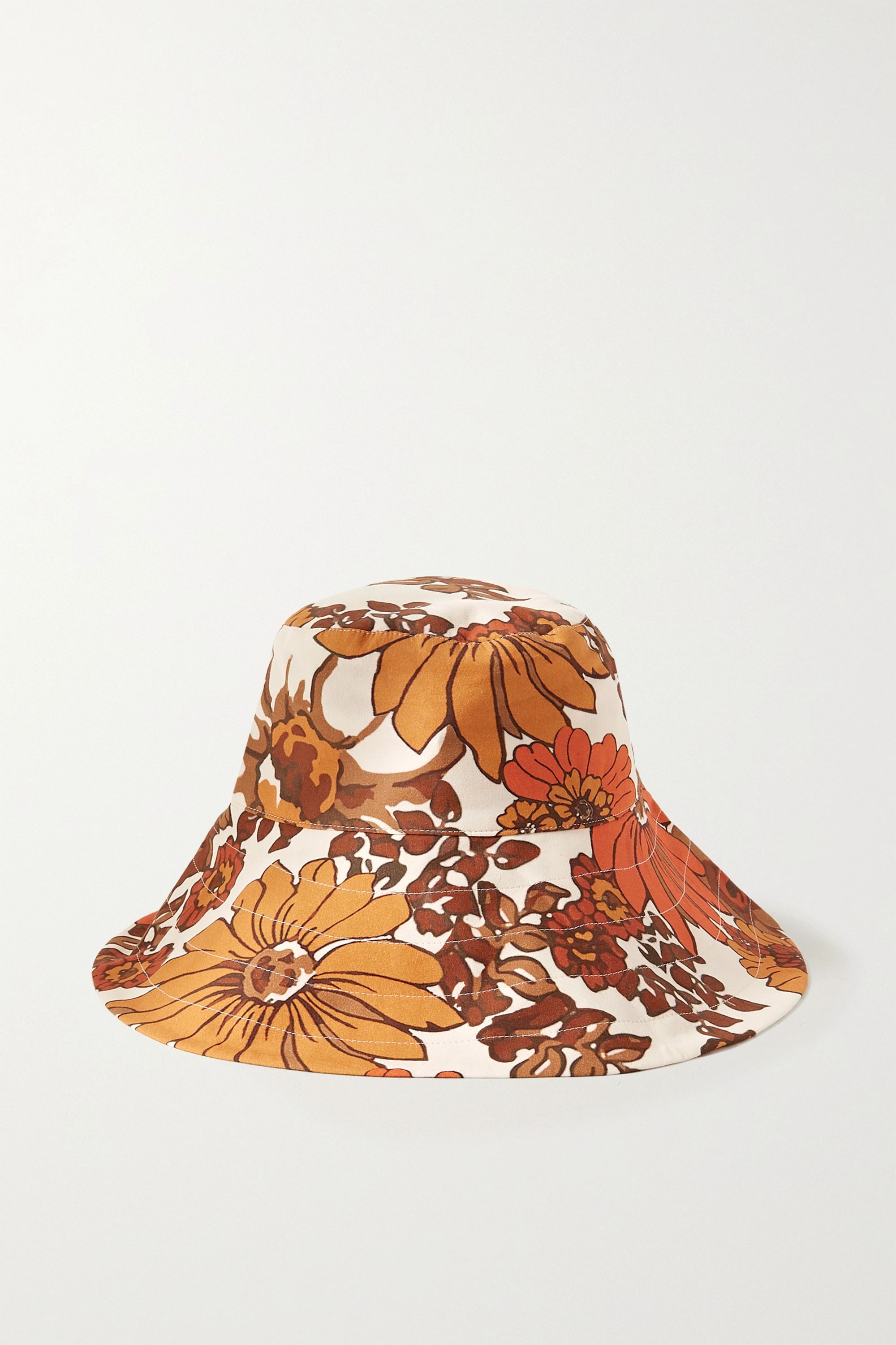 Dodo Bar Or + Daria Floral-Print Cotton Bucket Hat