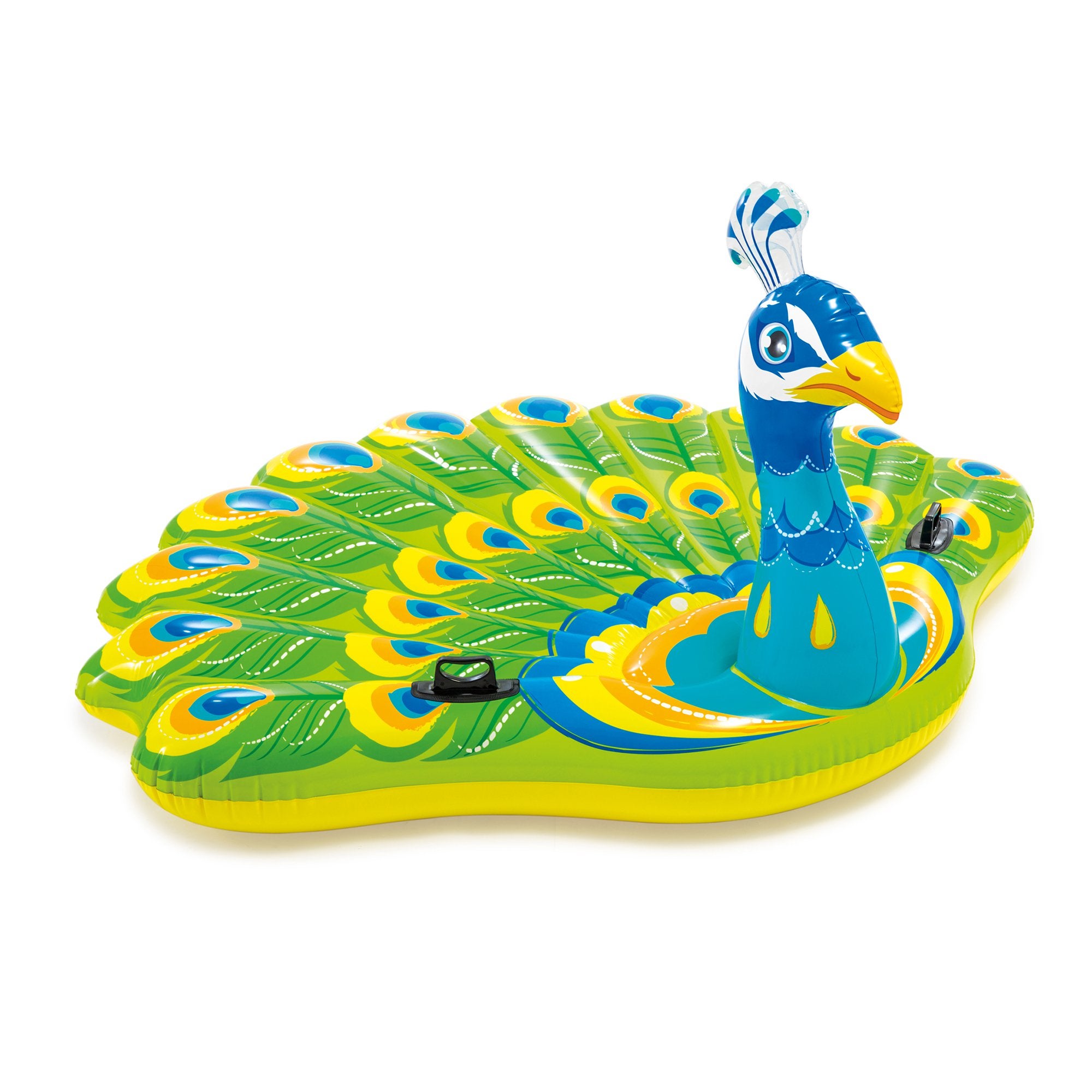 giant peacock float