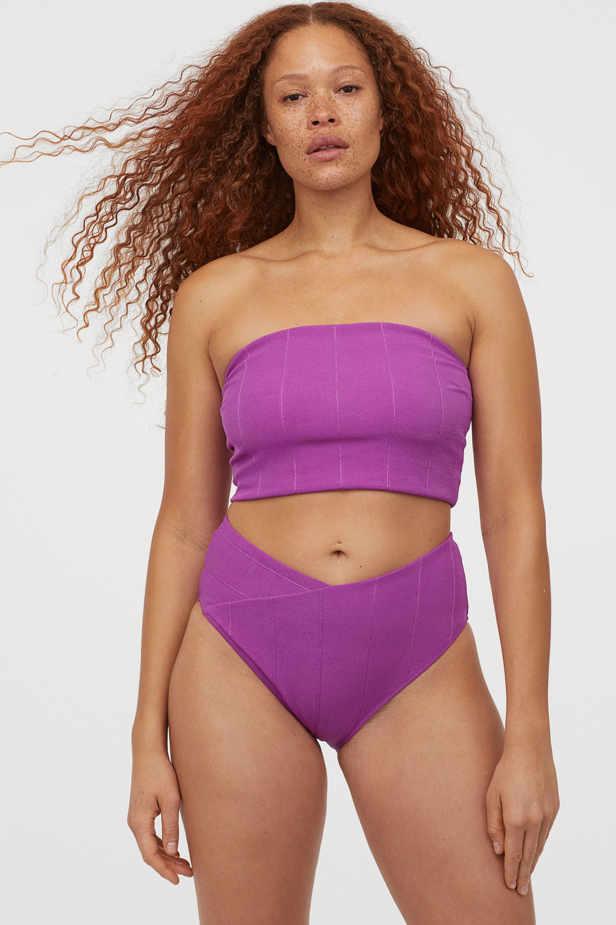 H&M + Long Bandeau Bikini Top