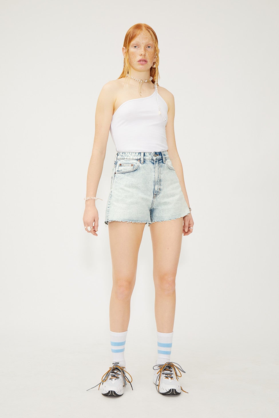 Weekday denim shorts sale