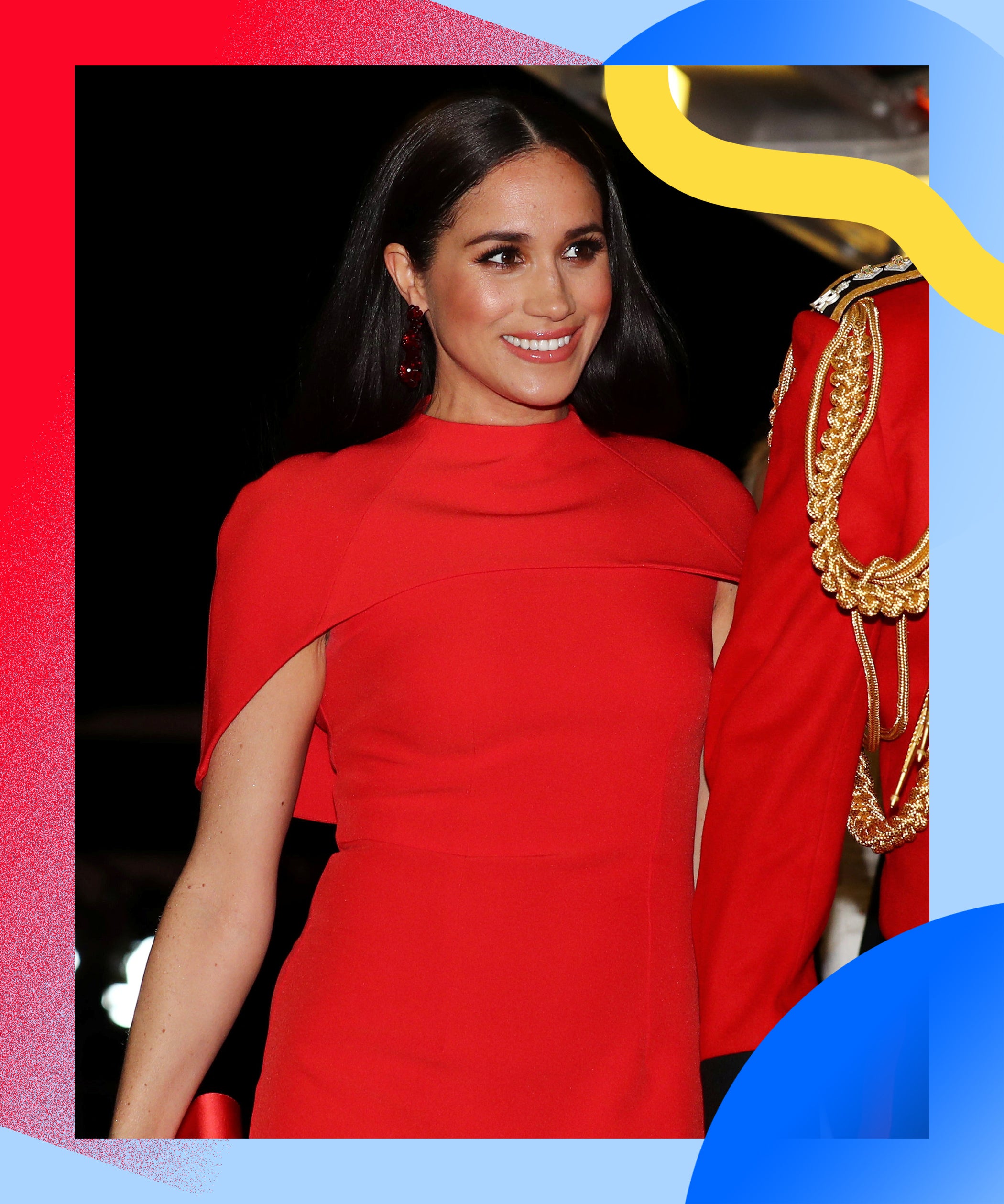 Meghan Markle Reveals Long Hair Girl Up Summit Meghan Markle Reveals Long Hair Girl Up Summit