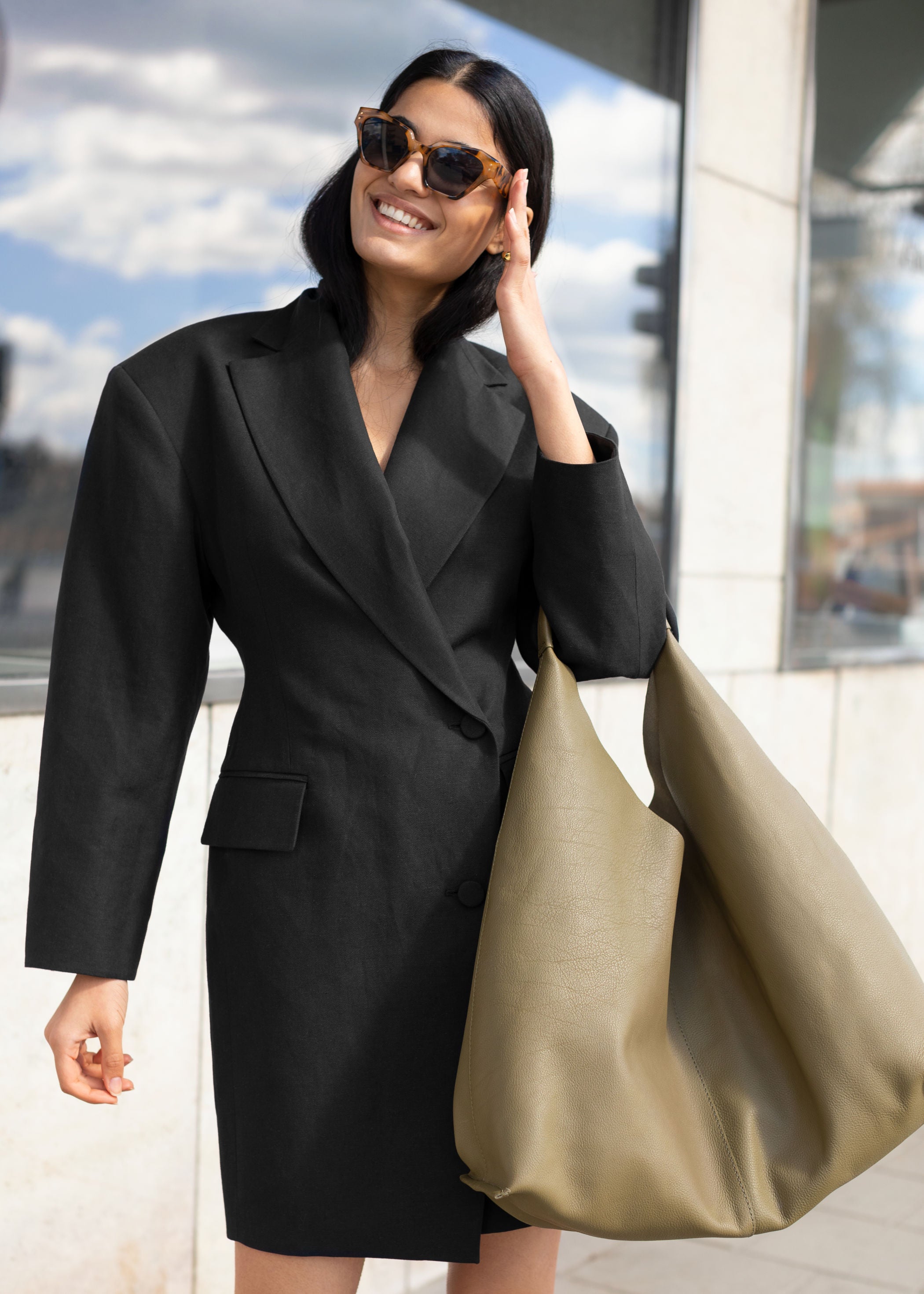 Other stories blazer dress sale