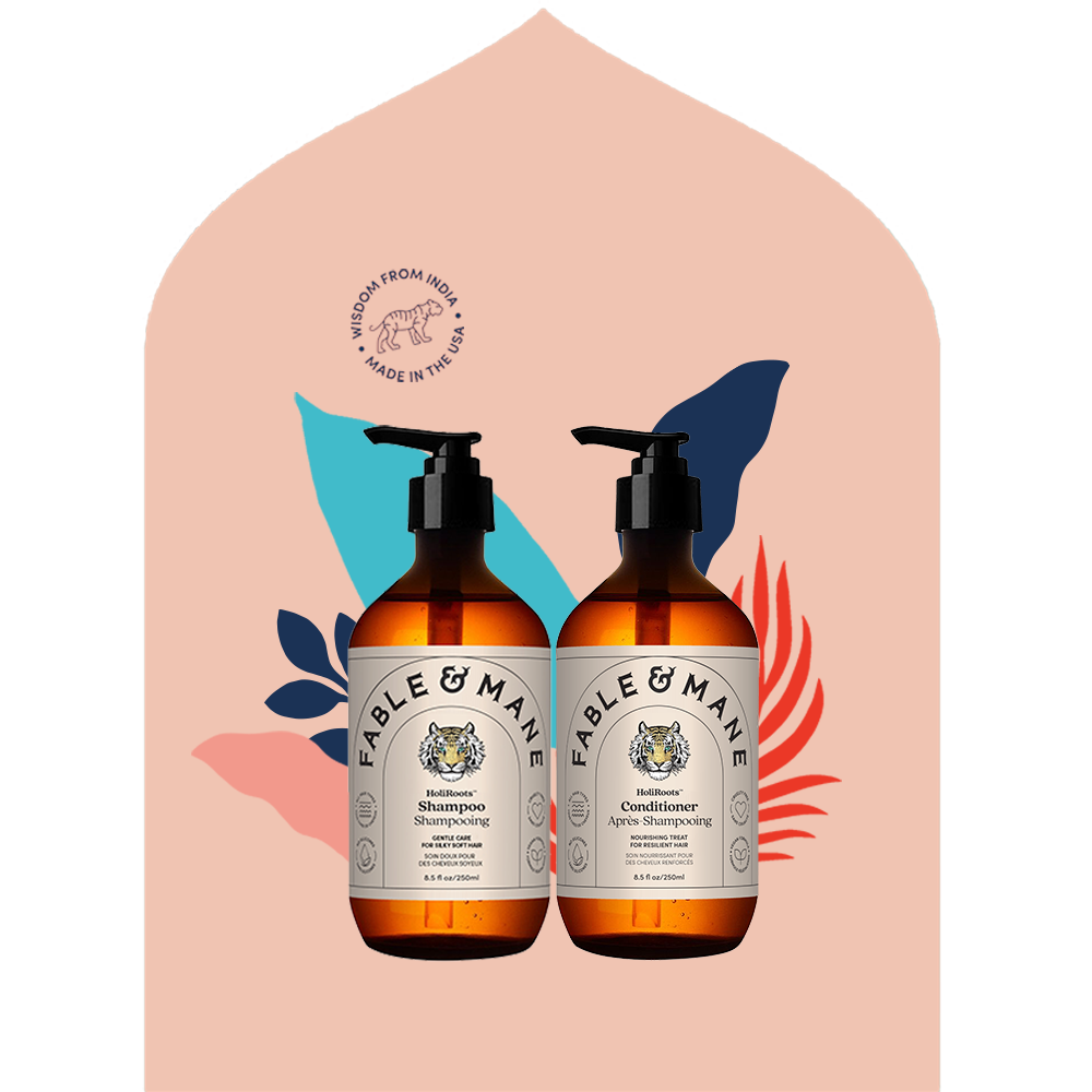 Fable And Mane + HoliRoots Shampoo & Conditioner Duo