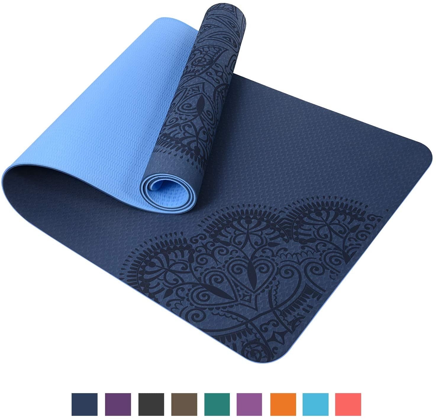 pro fitness yoga exercise mat