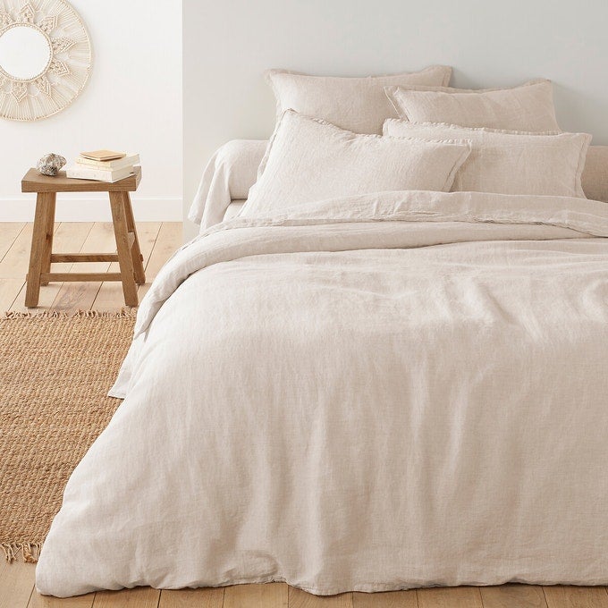 La Redoute Interieurs + Washed Linen Duvet Cover
