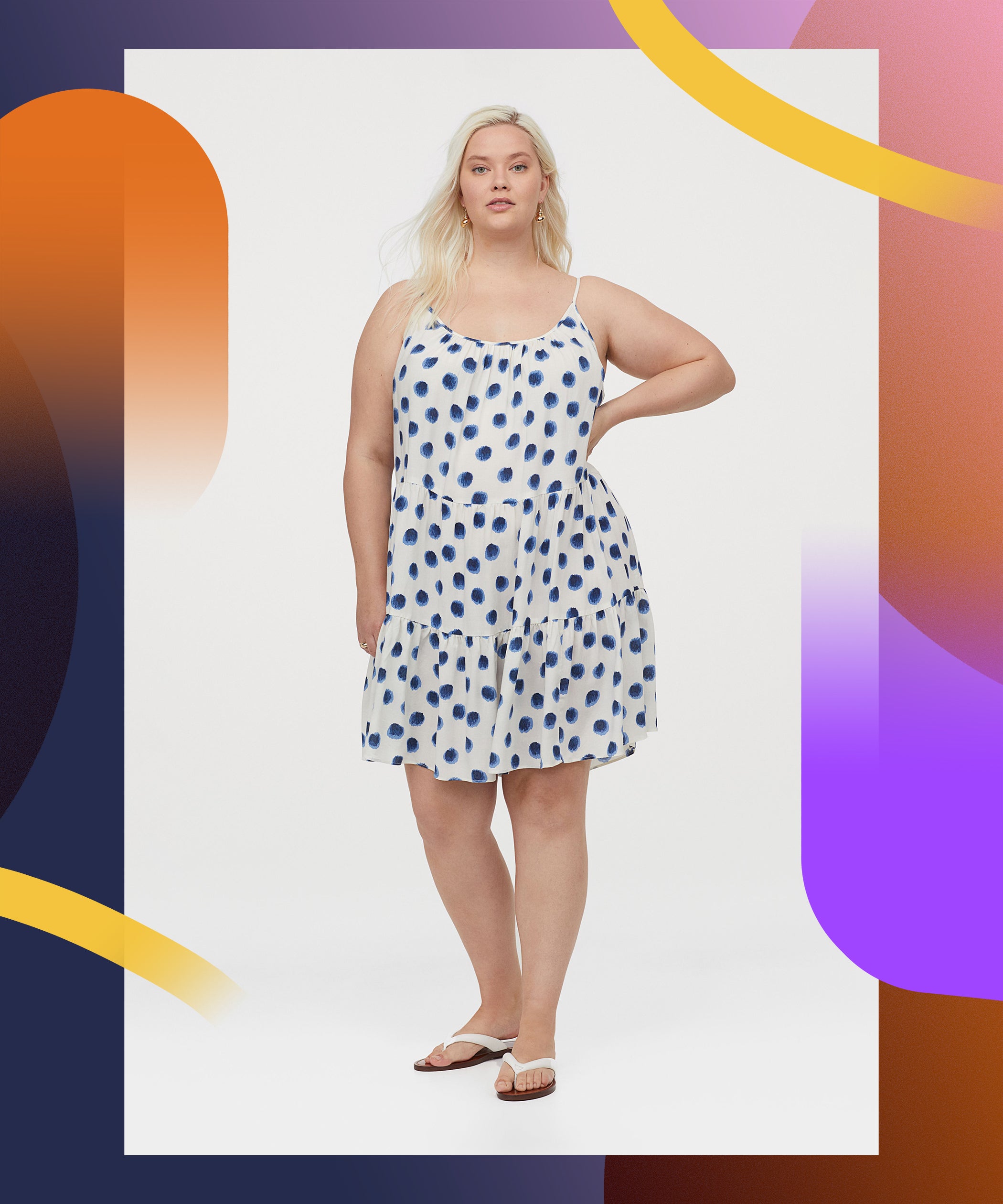 plus size loose summer dresses