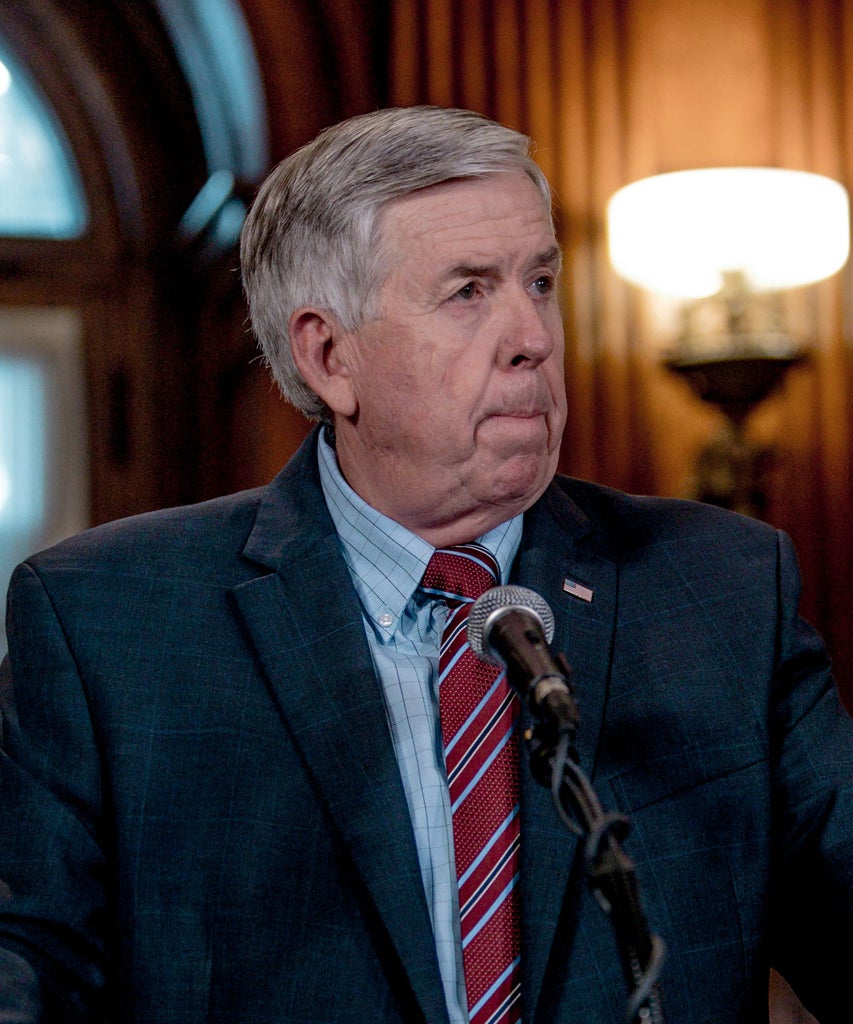 Gov. Mike Parson schools Reopen,