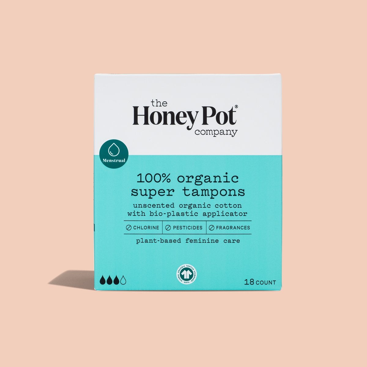 The Honey Pot Company + Organic Super Tampons