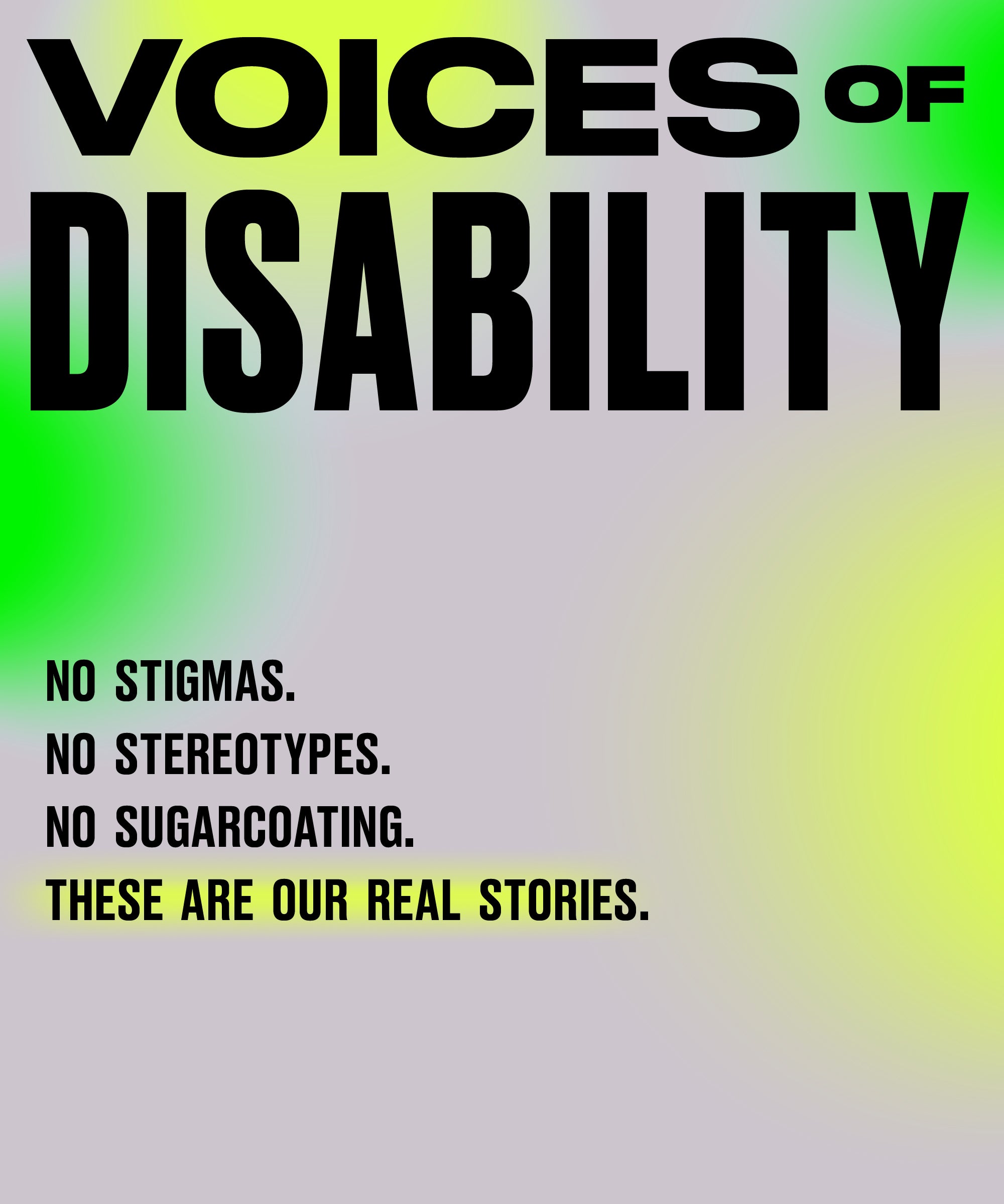Real Stories From People With Disabilities 2021