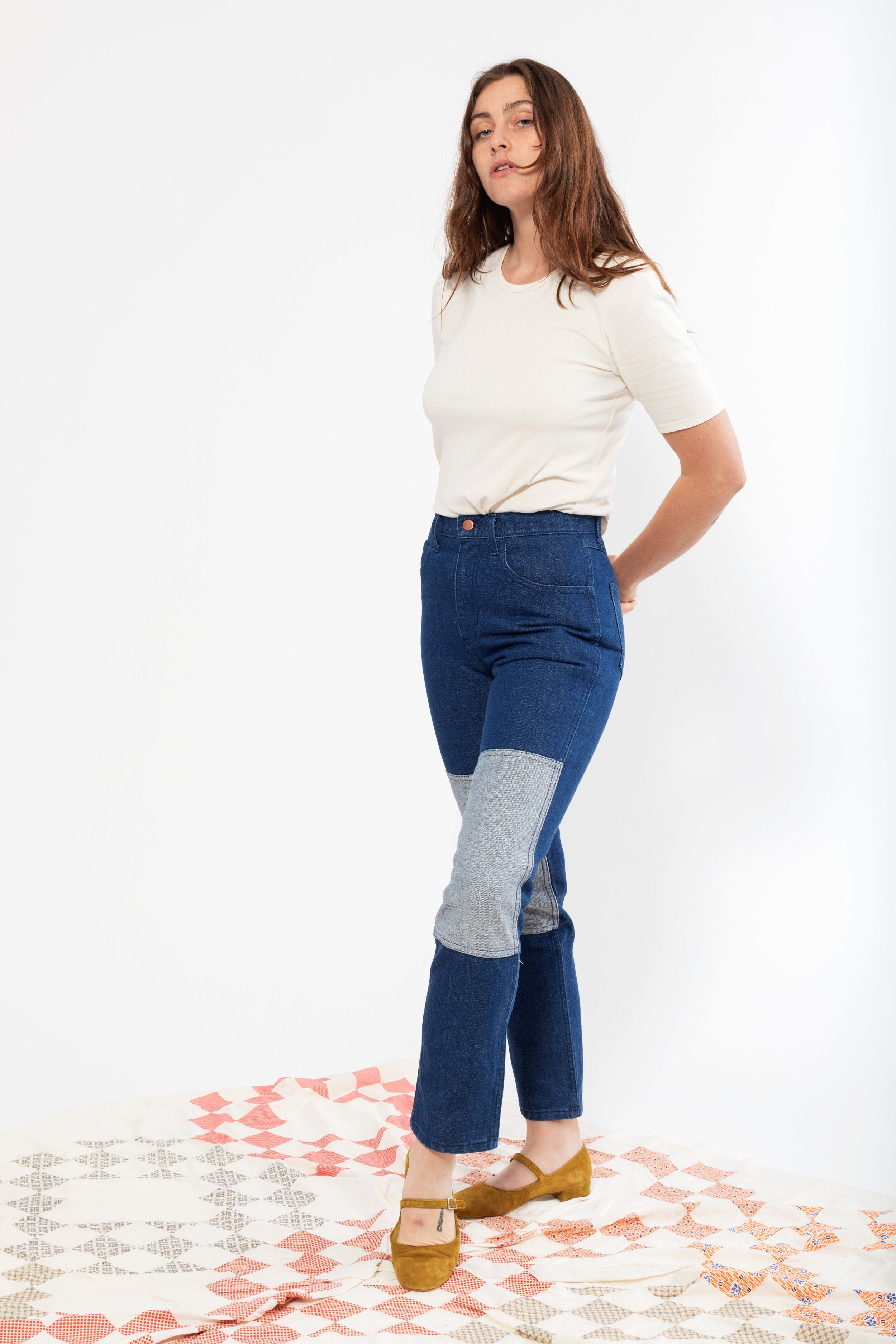 carleen one tone jeans