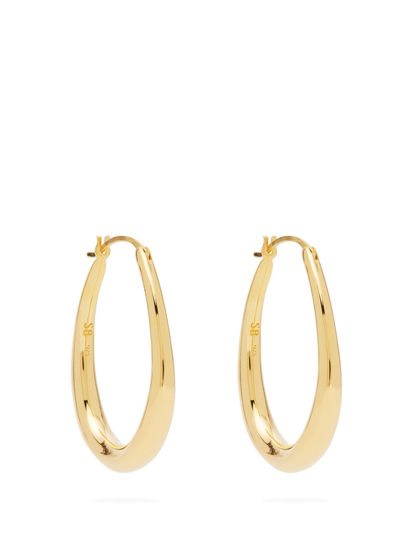 Sophie Buhai + Tiny Egg Gold Vermeil Hoops