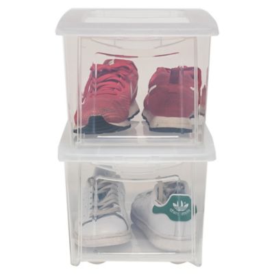 Starplast drop front top shoe box