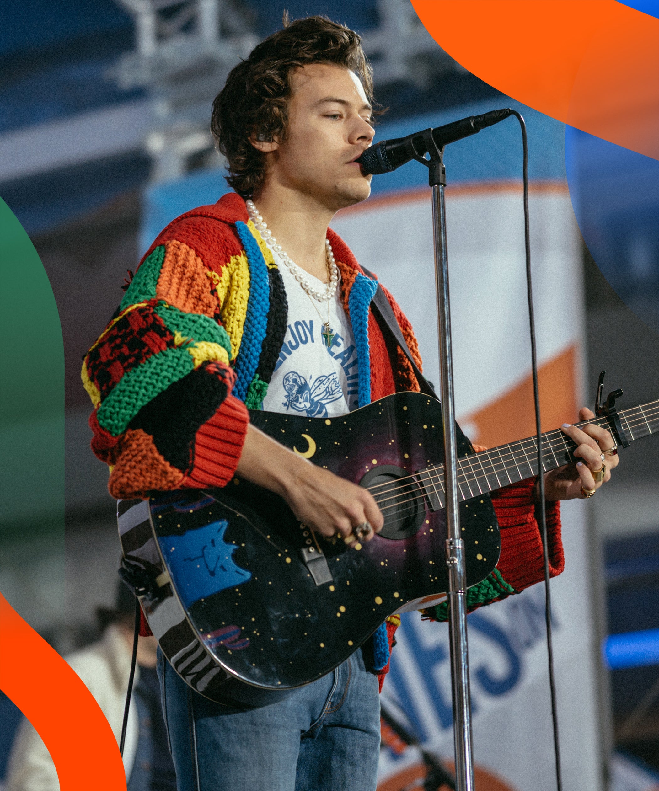 Harry styles cardigan bag best sale