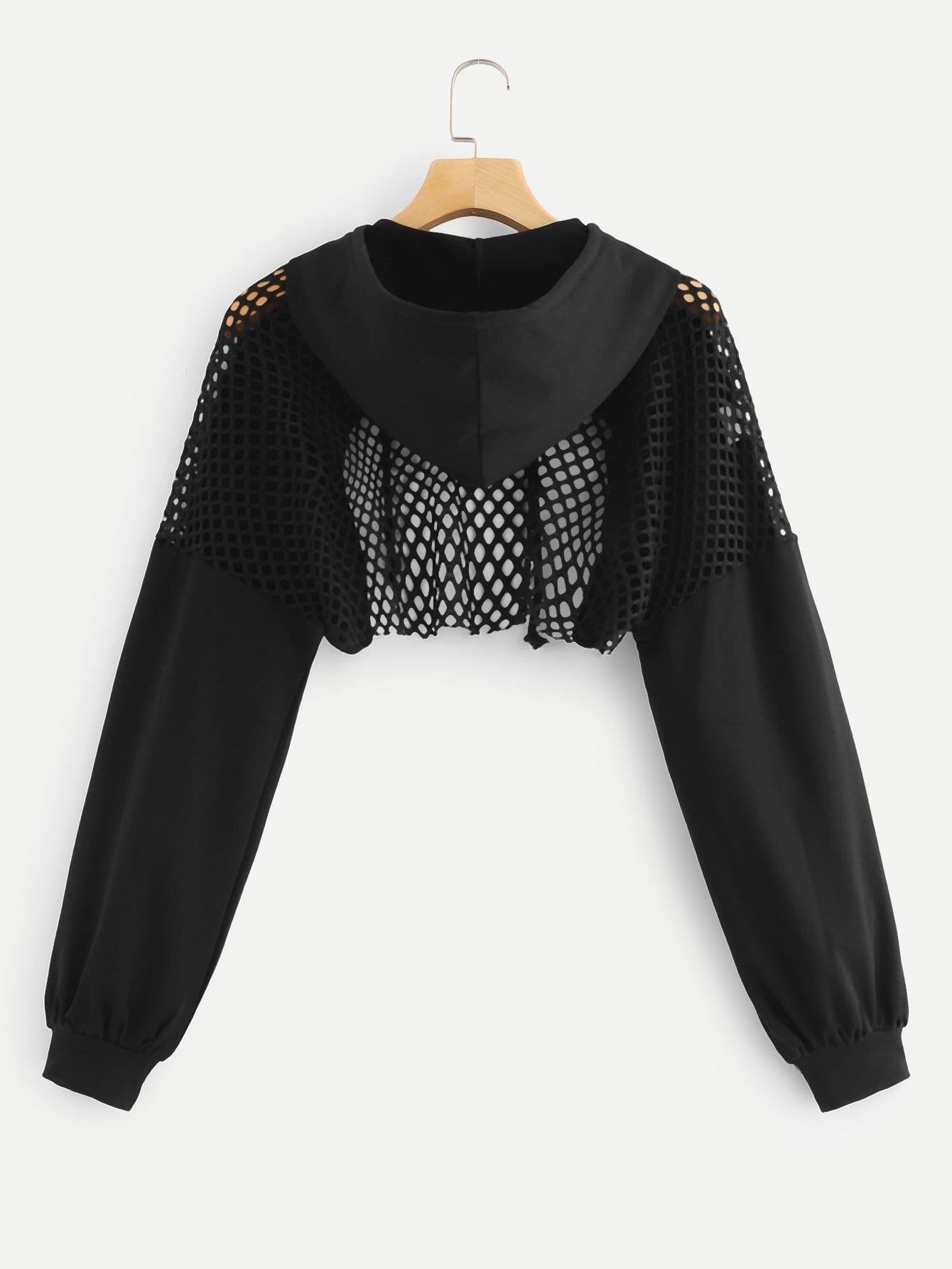 Shein cropped best sale hoodie