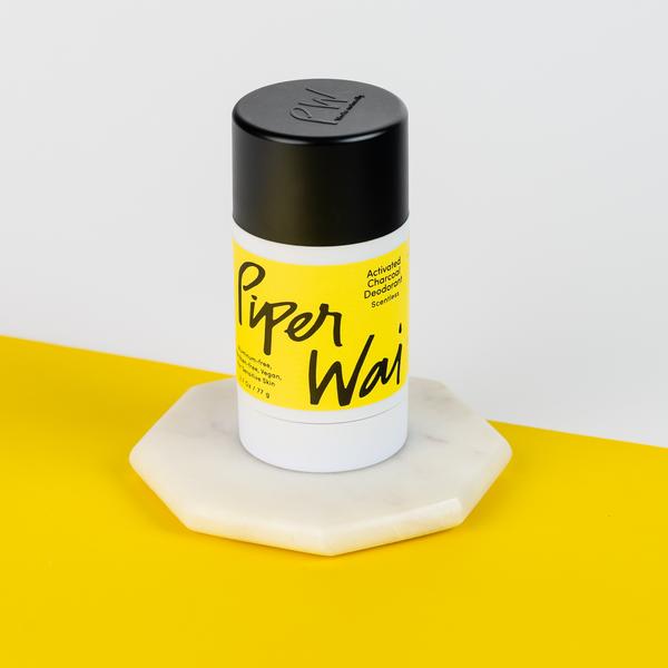 PiperWai + Scentless Natural Deodorant Stick