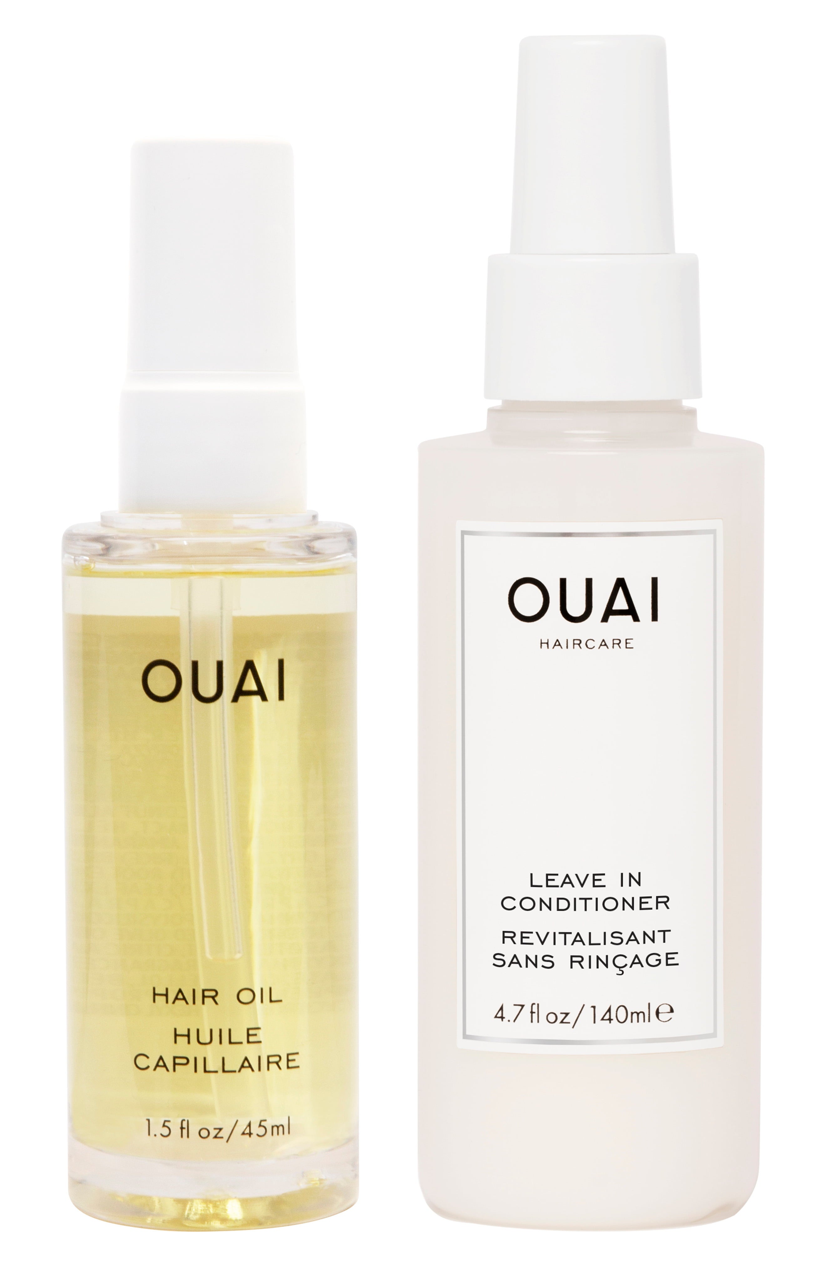 Ouai + Thirsty Hair Oil & Leave-In Conditioner Kit ($54 Value)