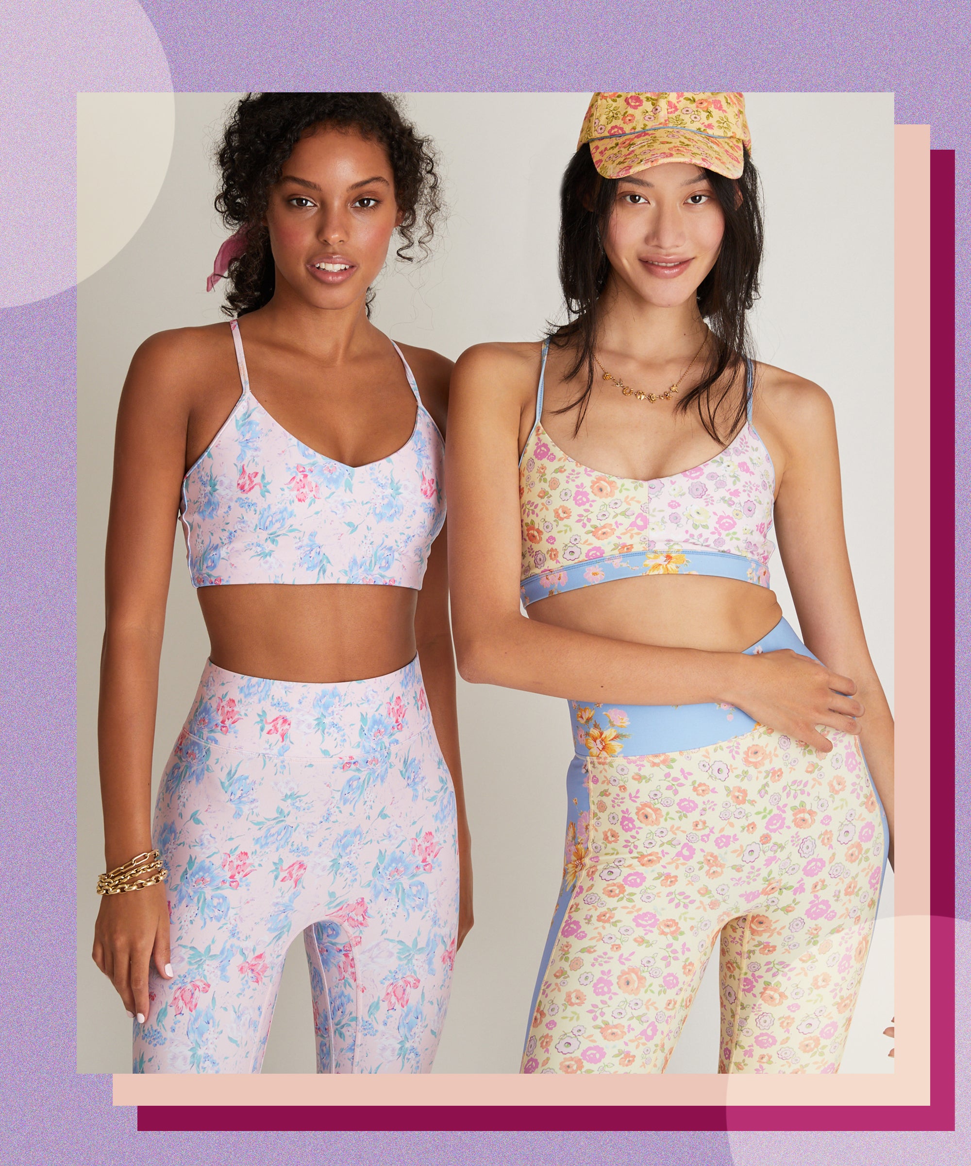 Bandier x LoveShackFancy Collab Has Floral Activewear