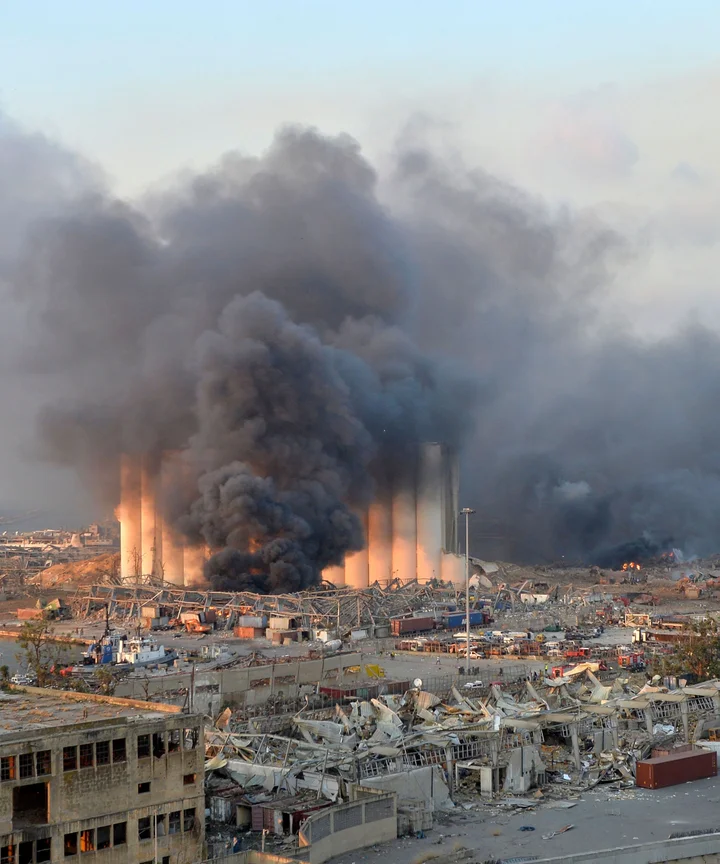 Massive Explosion In Beirut Causes Deaths, Destruciton