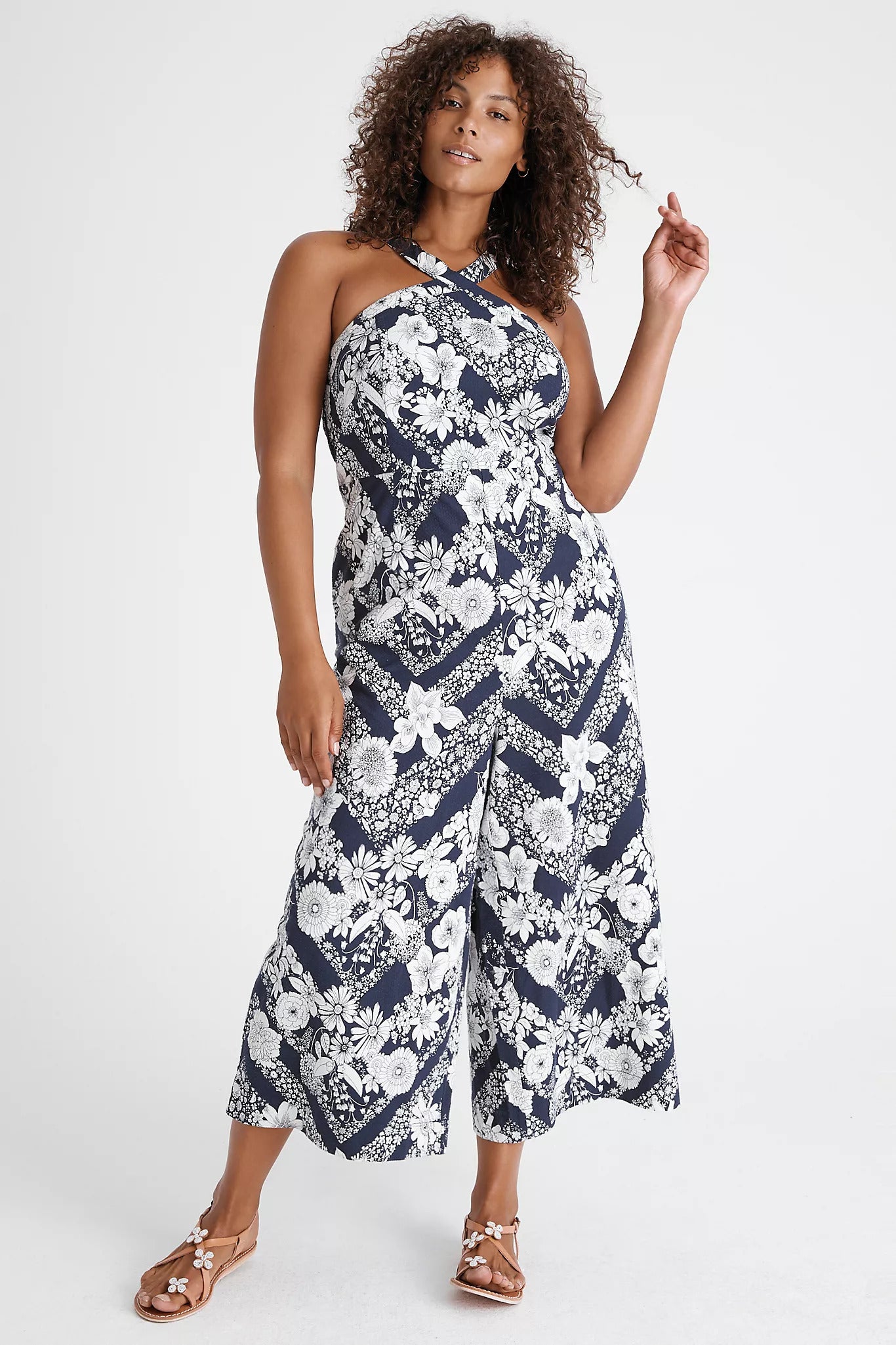 Maeve + Magda Halter Jumpsuit