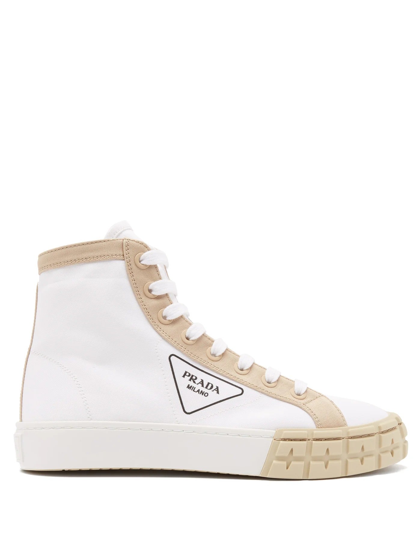 prada canvas trainers